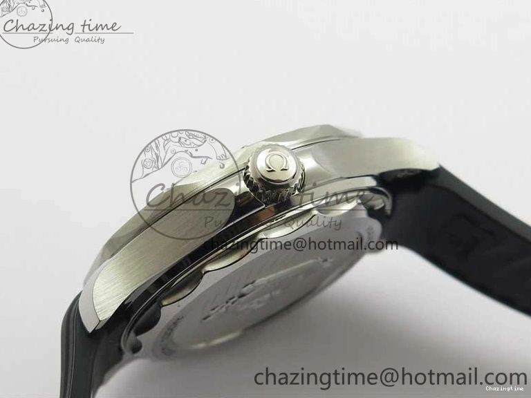 0121 BestValue Seamaster Diver 300M Nekton VSF 1:1 Best Edition Black Dial on Black Rubber Strap A 7886